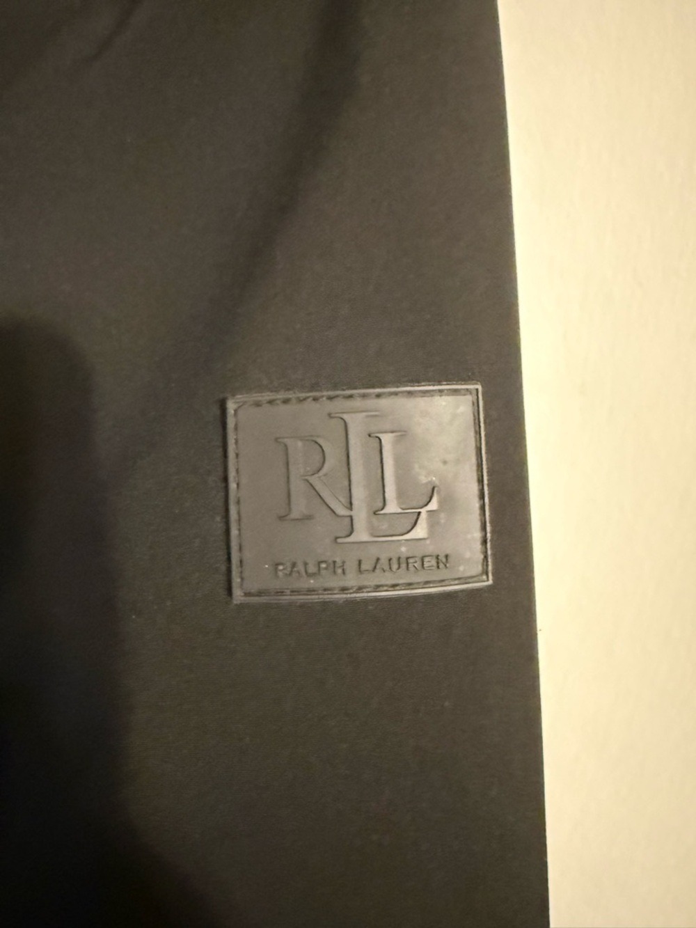 Ralph Lauren Black Hooded Rain Jacket Water Resistant - Picture 3 of 6